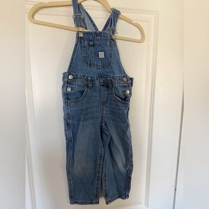 Old Navy Blue Denim Overalls for toddler